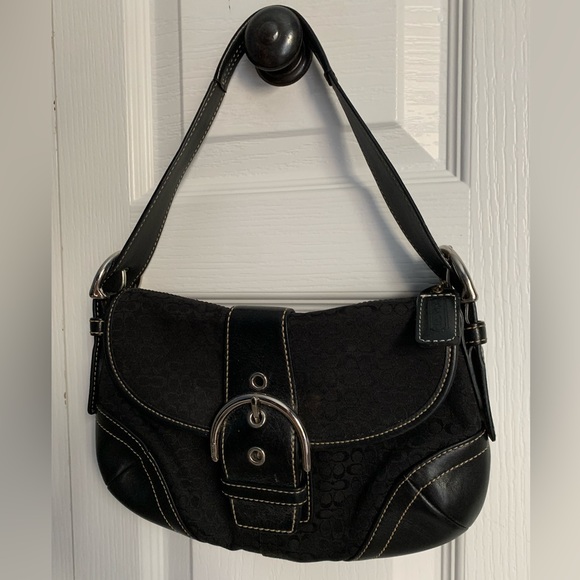 Vintage Coach Shoulder Purse - Picture 3 of 7